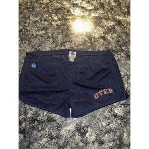 NWT NCAA UTEP UNIVERSITY TEXAS EL PASO WOMENS RUNNING SHORTS BLUE  Medium
